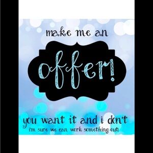 Make Me an Offer Sign